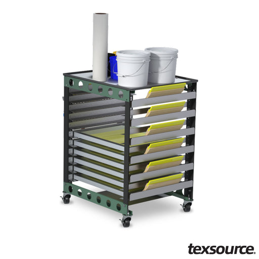 Vastex Job Cart - Screen Printing Utility Cart